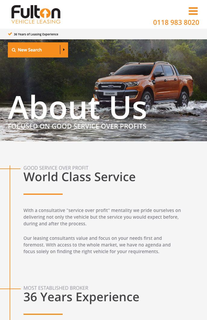 Fulton Website Tablet