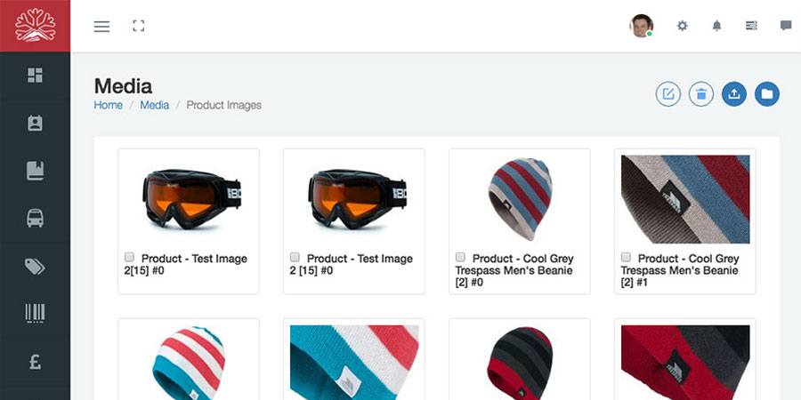 Interski CRM tablet admin